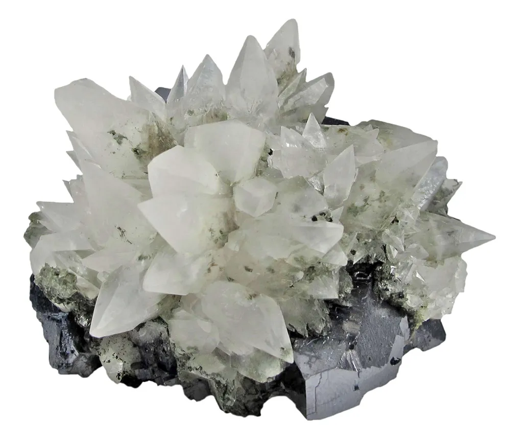 Calcite on Galena - image 2