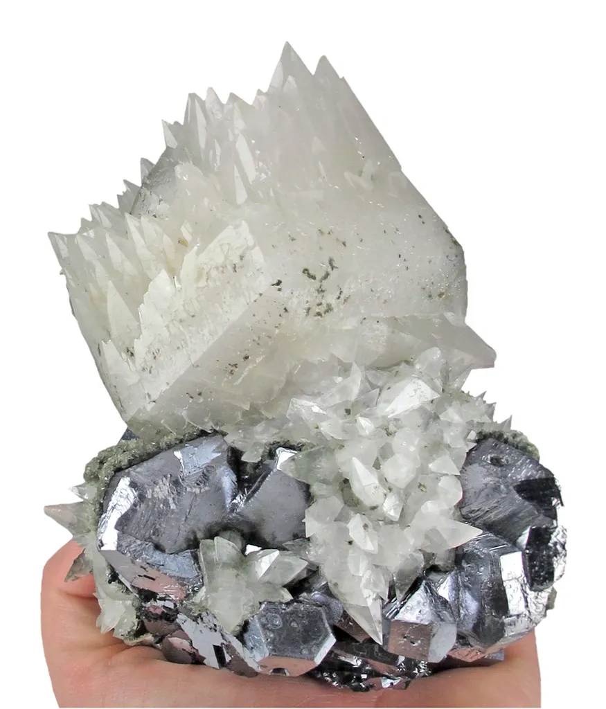 Calcite on Galena - image 4