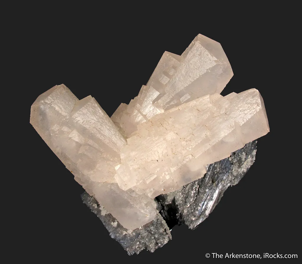 Calcite on Galena image
