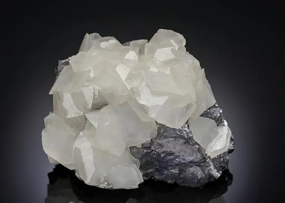 Calcite on Galena - image 1