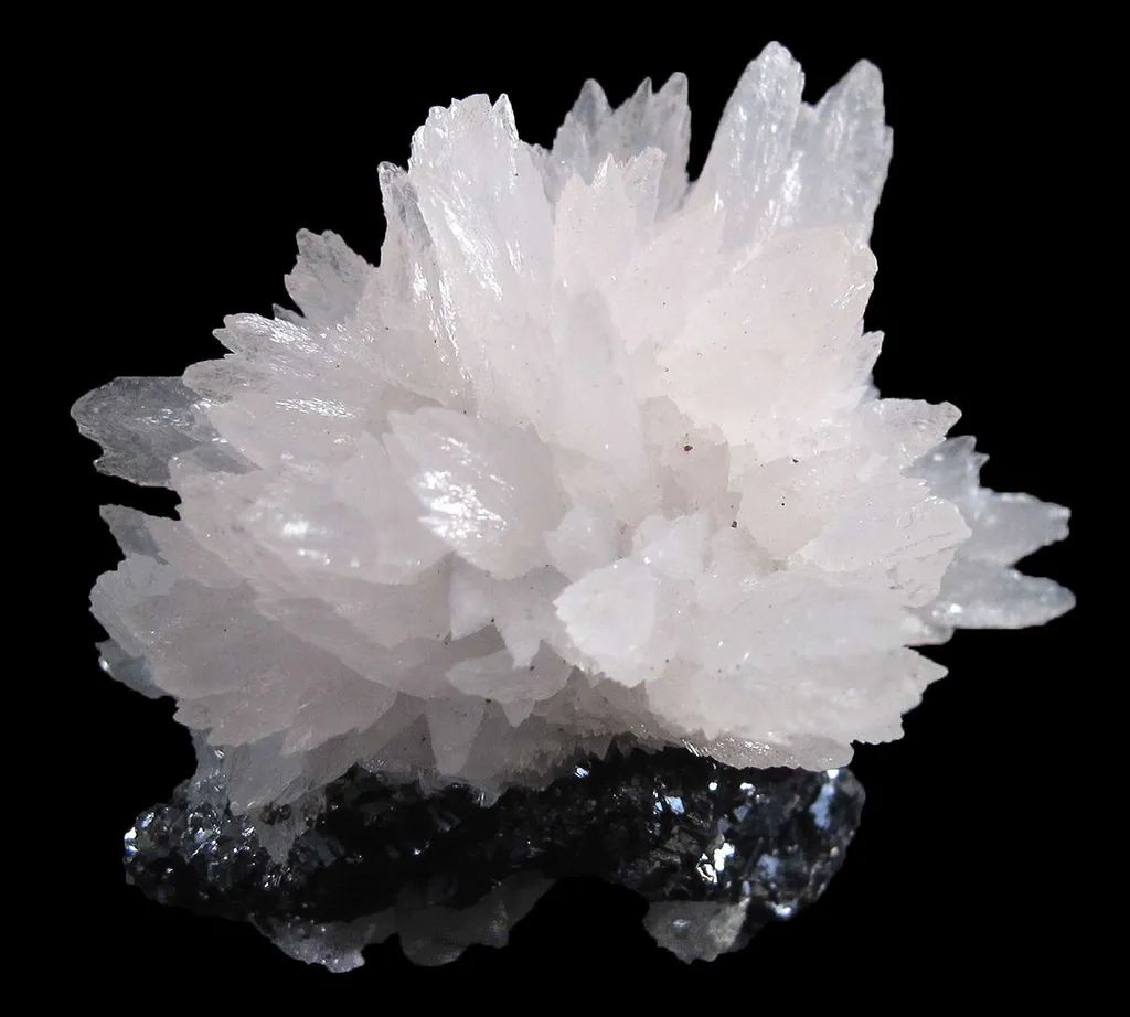Calcite on Galena image