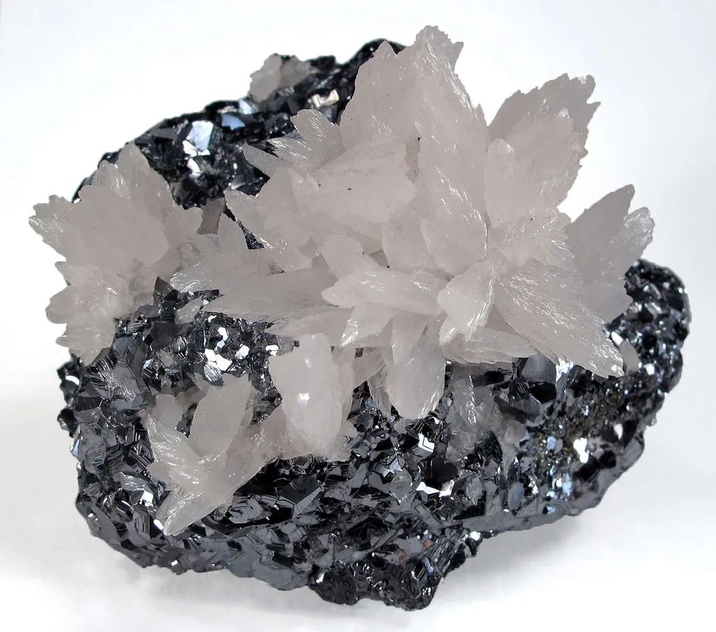 Calcite on Galena image