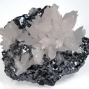 Calcite on Galena - image 1
