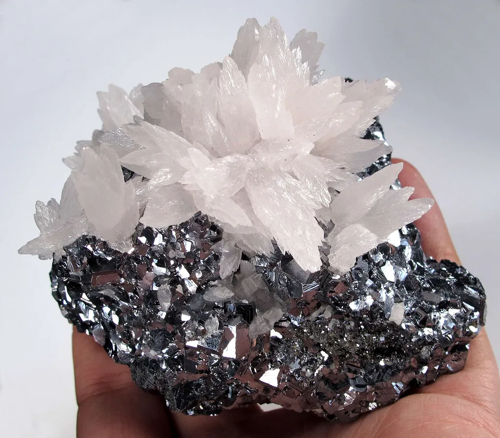 Calcite on Galena - image 3
