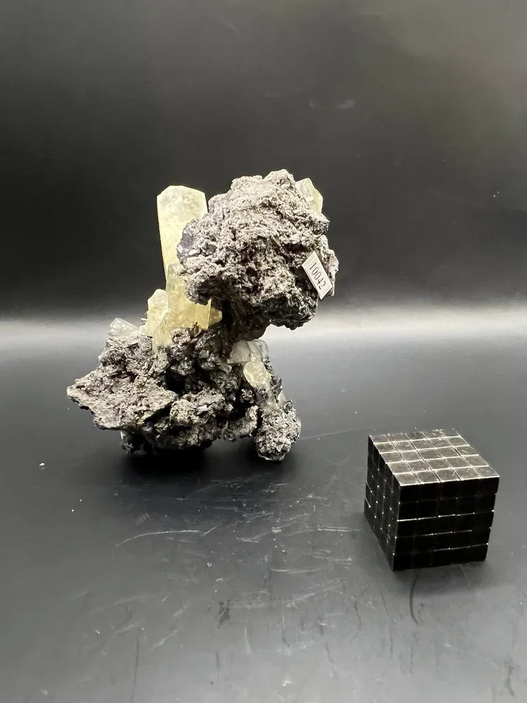Calcite on Galena - Sweetwater Mine - 10042 - image 4