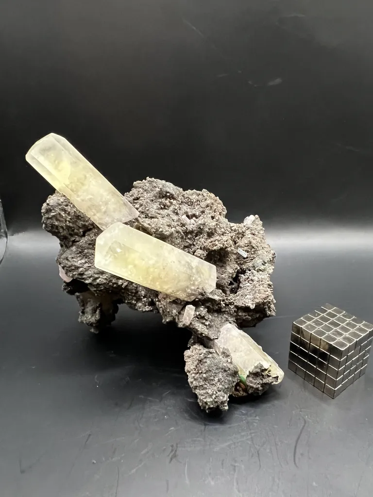 Calcite on Galena - Sweetwater Mine - 10043 - image 4