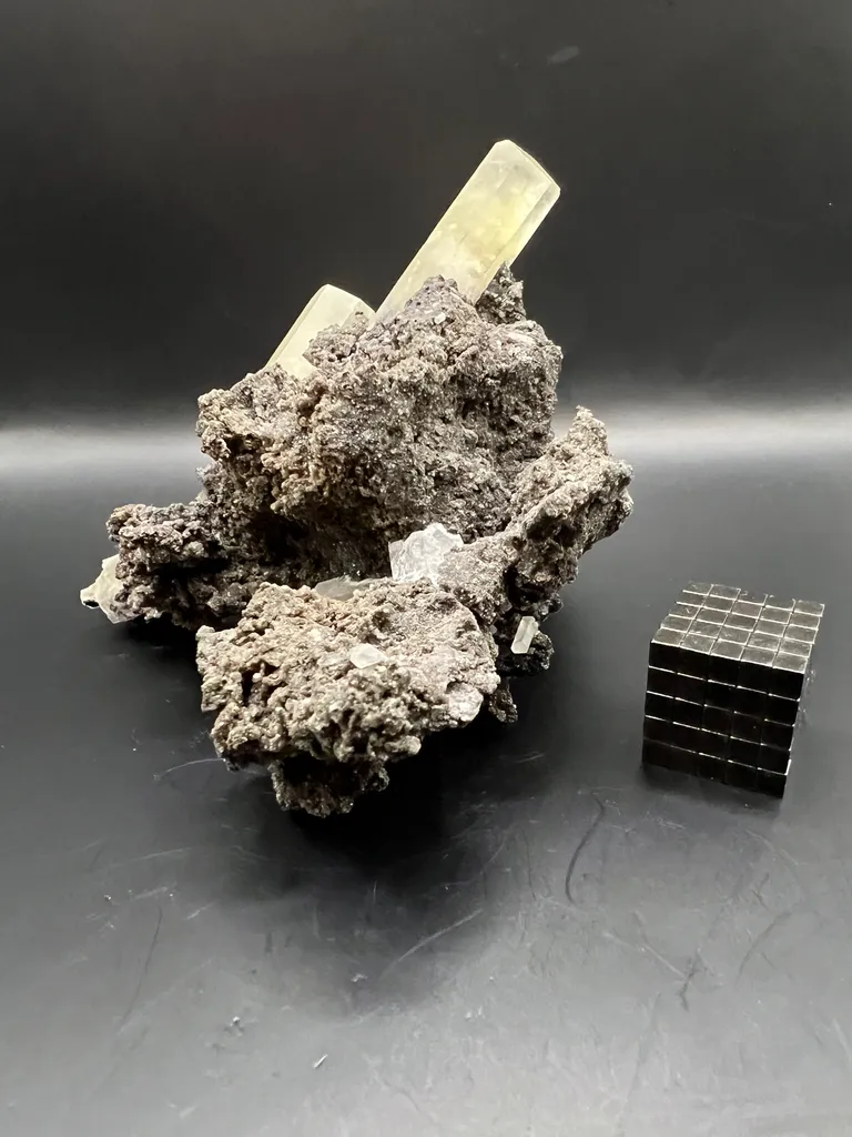 Calcite on Galena - Sweetwater Mine - 10043 - image 5