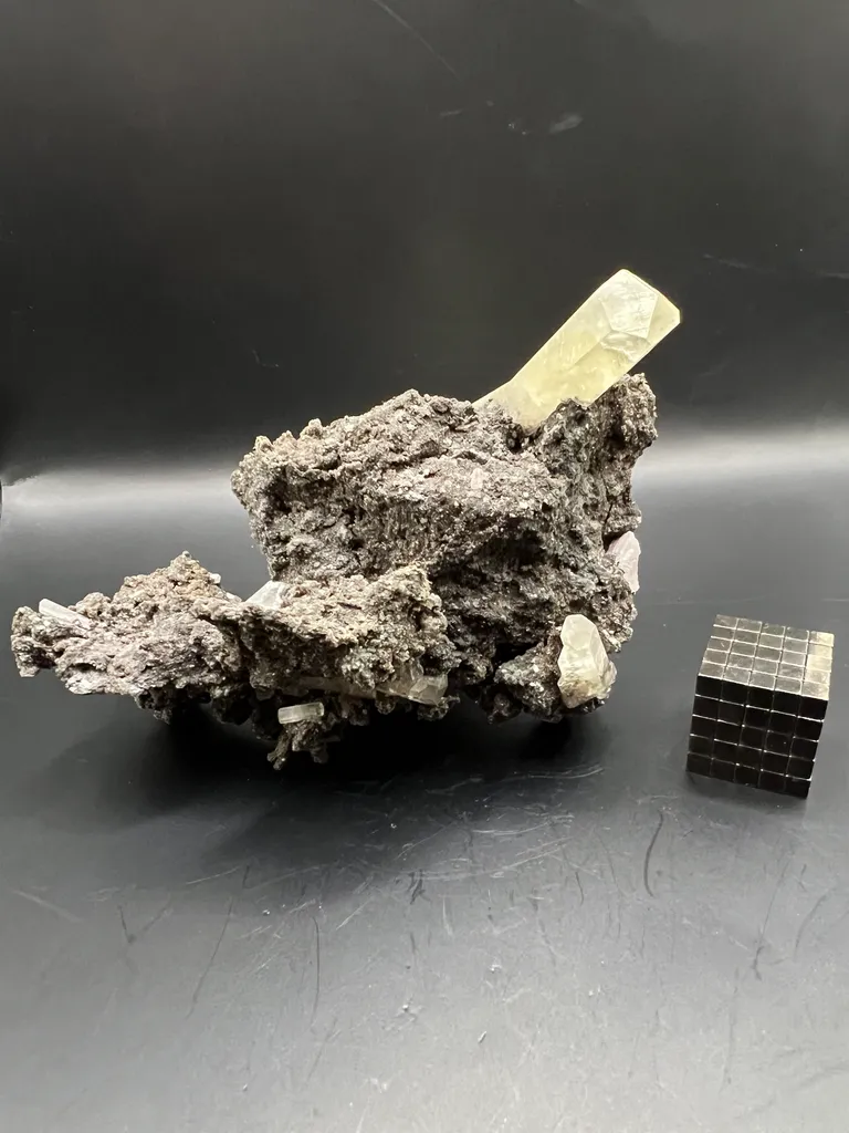 Calcite on Galena - Sweetwater Mine - 10043 - image 3