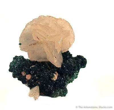 Calcite on Malachite image