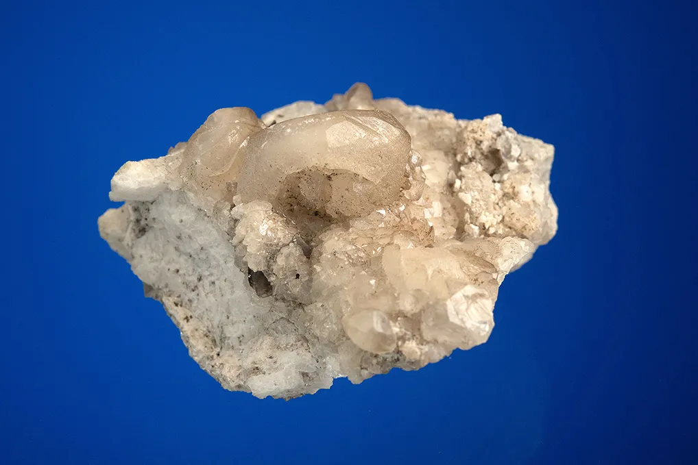 Calcite on Microcline - image 4
