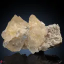 Calcite on okenite matrix from India - image 1