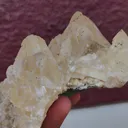Calcite on okenite matrix from India - image 4