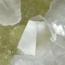 Calcite on Prehnite Cast After Anhydrite - image 3