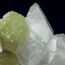 Calcite on Prehnite Cast After Anhydrite - image 4