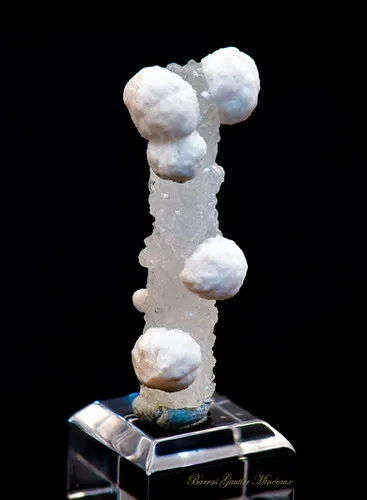 Calcite on Prehnite image
