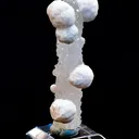 Calcite on Prehnite - image 1
