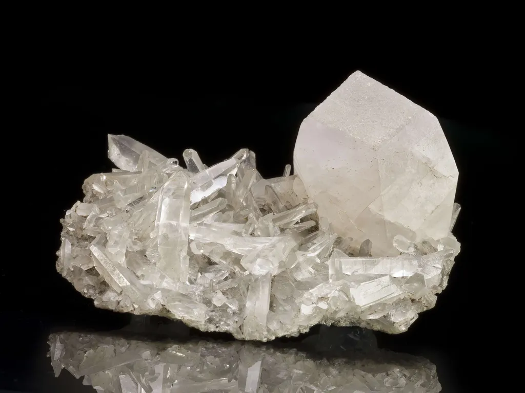 Calcite on Quartz image