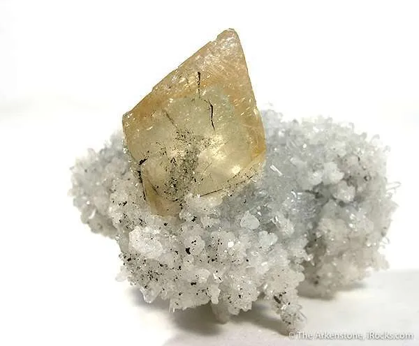 Calcite on Quartz image