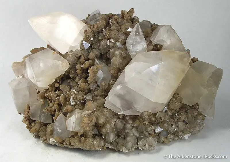 Calcite on Quartz image