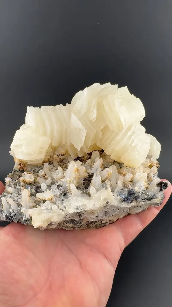 Calcite on Quartz image