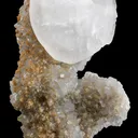 Calcite on Quartz Stalactite - image 2