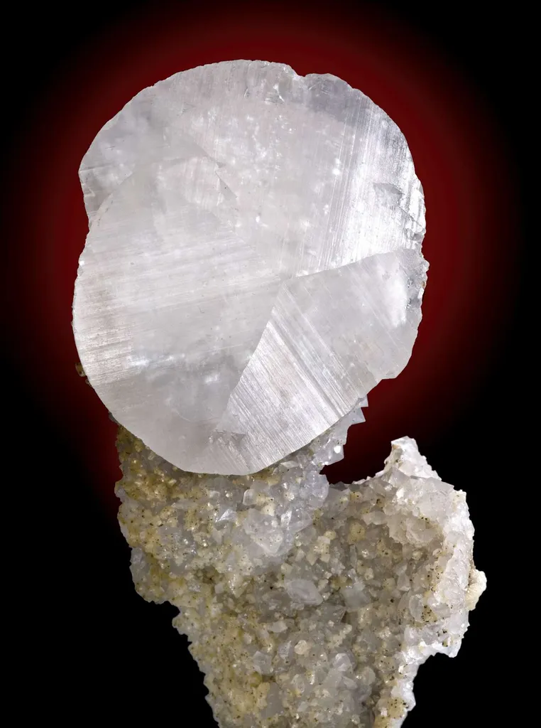 Calcite on Quartz Stalactite - image 3