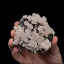 Calcite on Quartz with Sphalerite and Bournonite - image 2