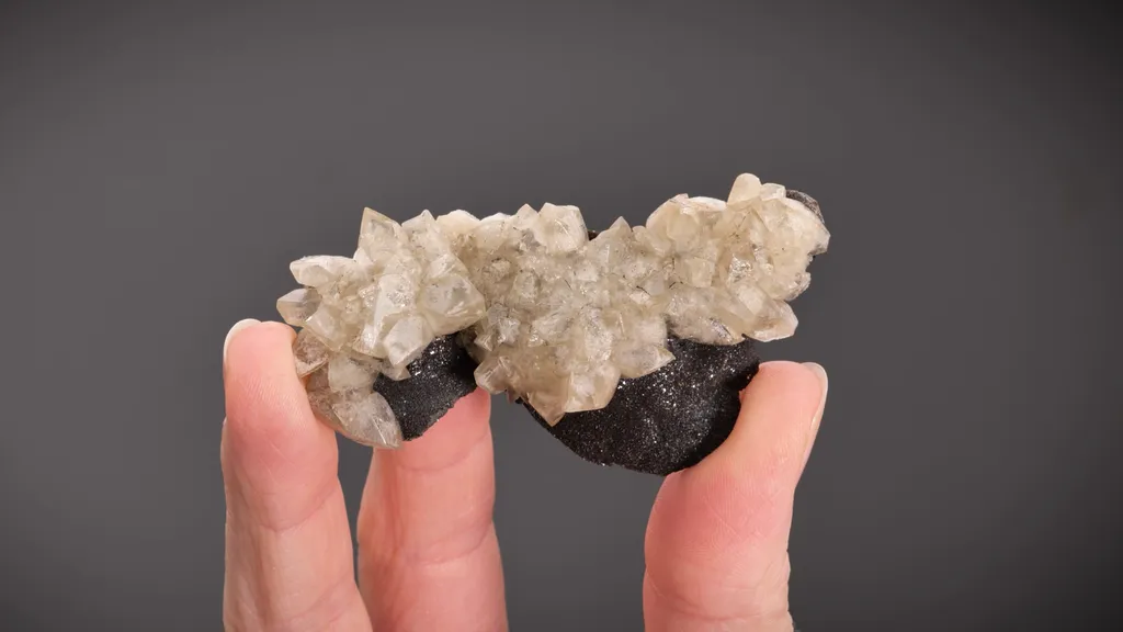 Calcite on Schalenblende - image 2