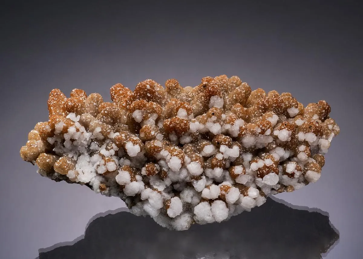 Calcite on Smithsonite - image 1