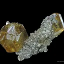 Calcite on Sphalerite - image 1
