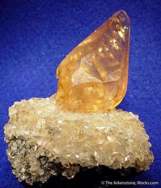 Calcite on Sphalerite image