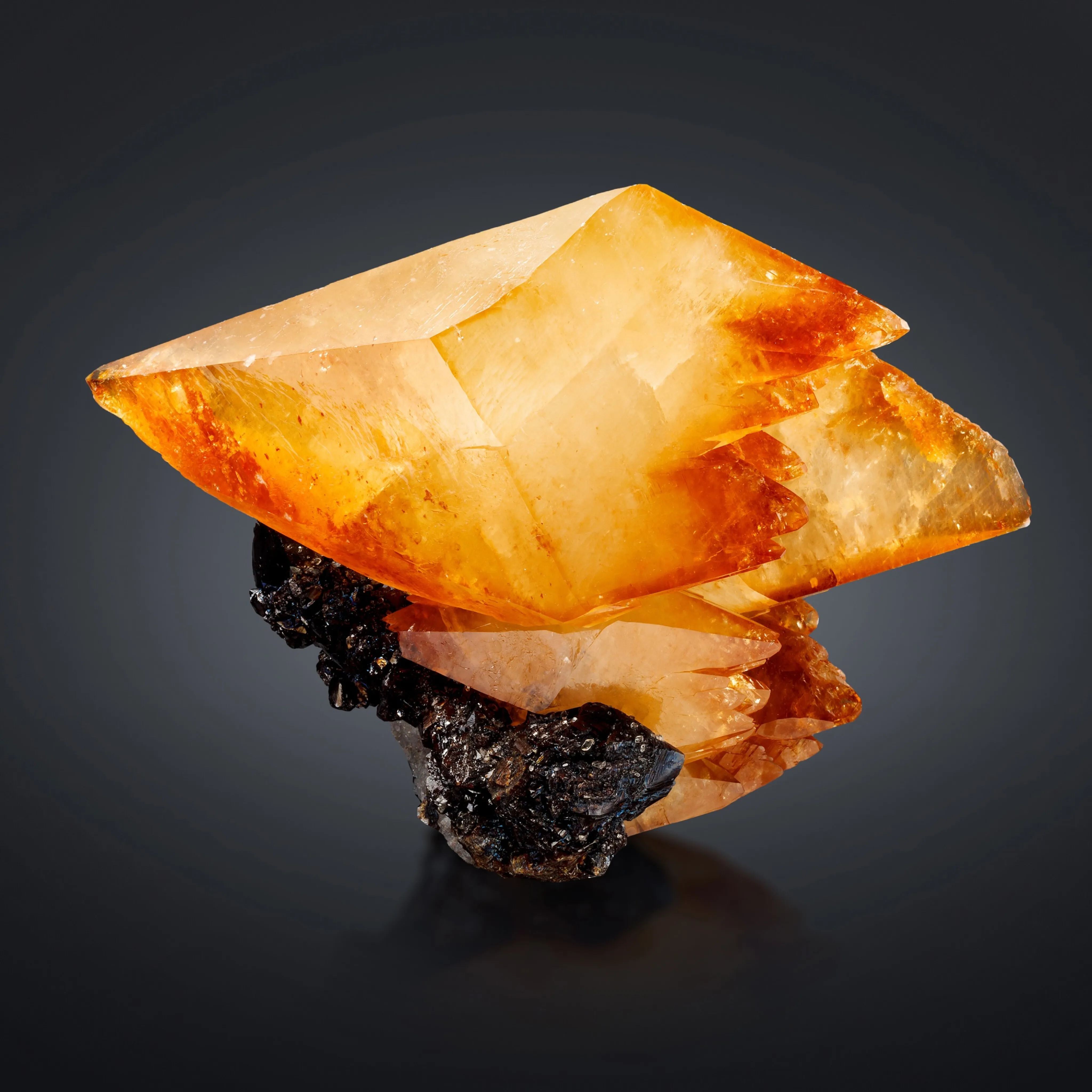 Calcite on Sphalerite - image 1