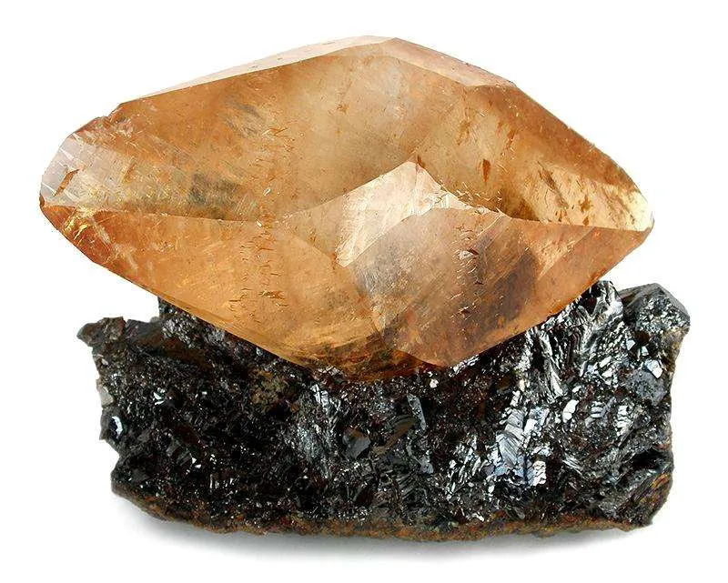 Calcite on Sphalerite image