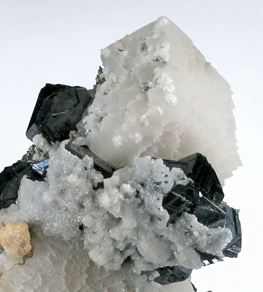 Calcite on Sphalerite and Pyrite - image 4