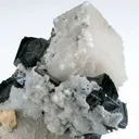 Calcite on Sphalerite and Pyrite - image 4