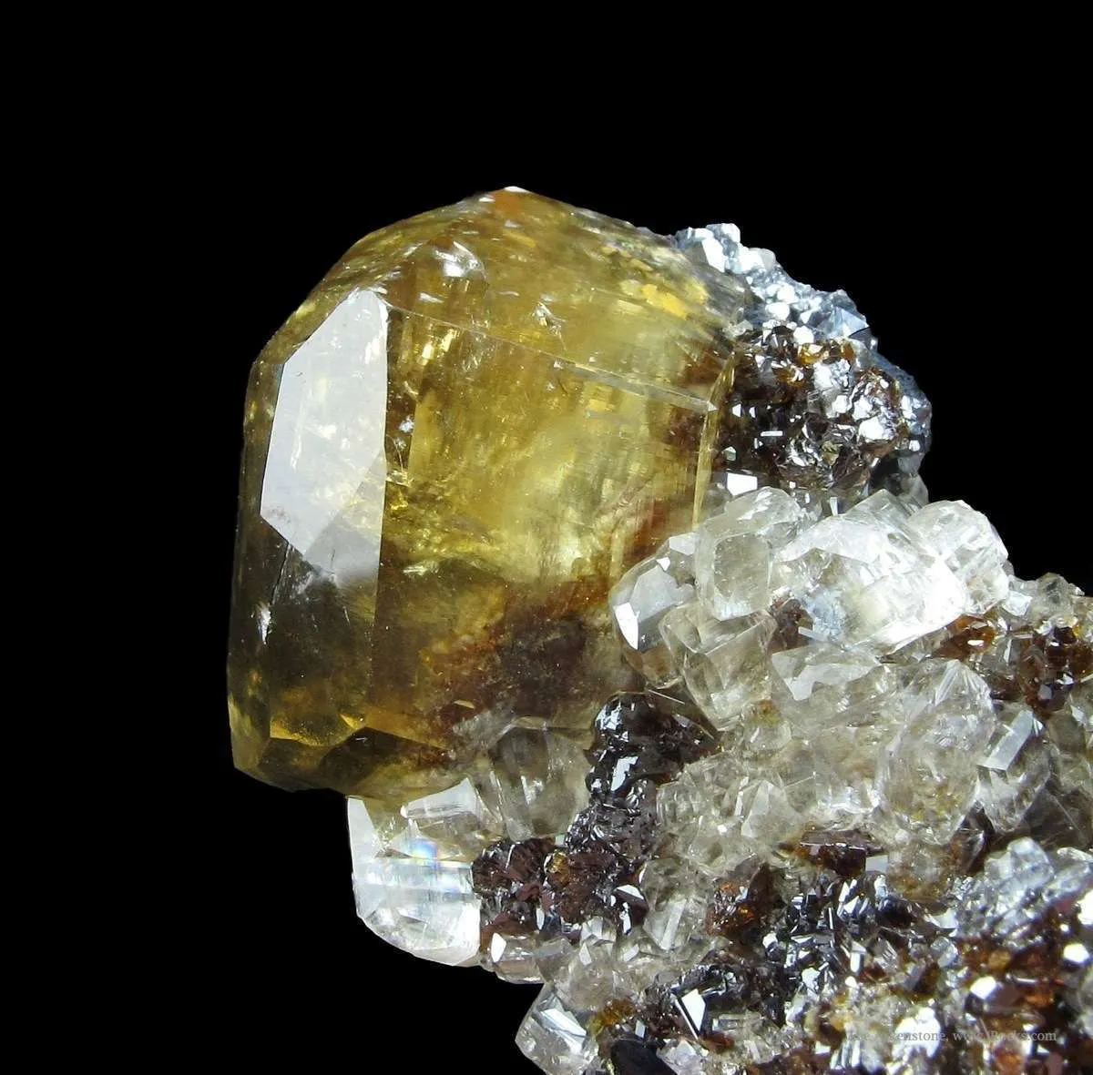 Calcite on Sphalerite - image 6