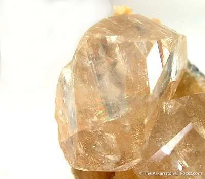Calcite on Stellerite - image 2