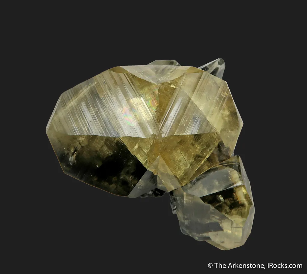 Calcite on Stibnite - image 2