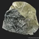 Calcite on Stibnite - image 3