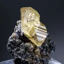 Calcite on Stibnite - image 2
