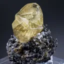 Calcite on Stibnite - image 1
