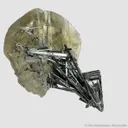 Calcite on Stibnite - image 2