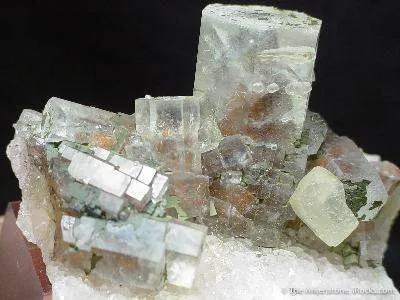 Calcite (Phantoms) on Quartz - image 2