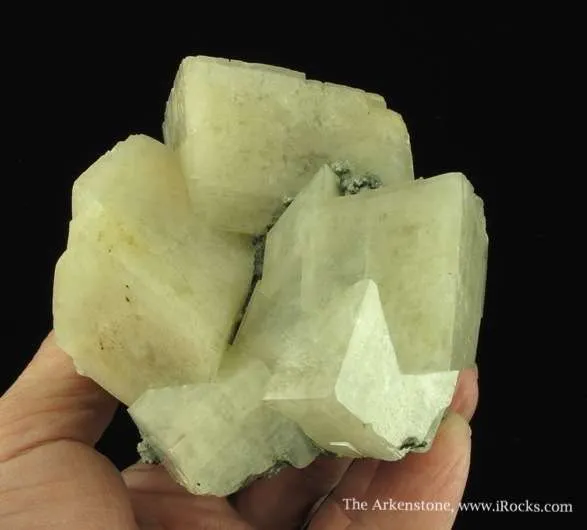 Calcite (Plumbian) With Mottramite - image 4
