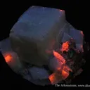 Calcite (Plumbian) With Mottramite - image 6