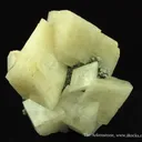 Calcite (Plumbian) With Mottramite - image 2