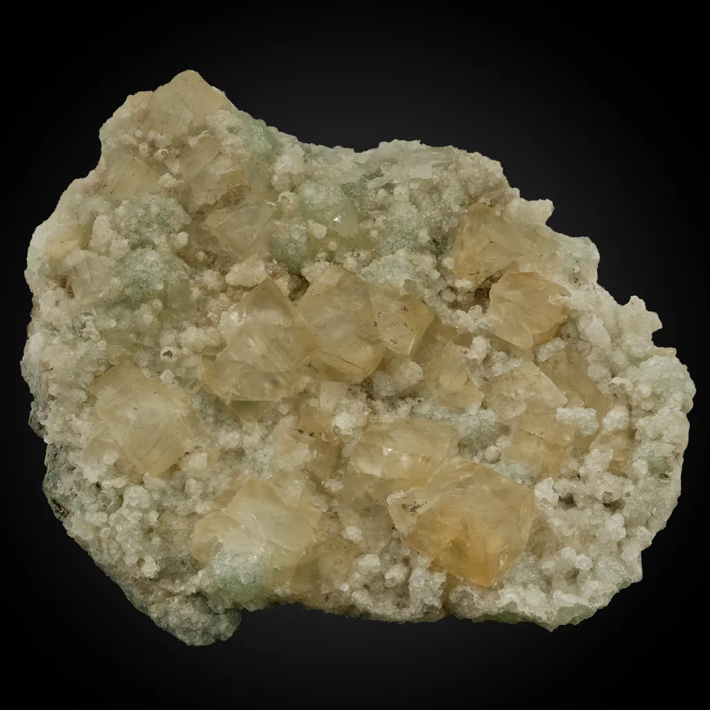 Calcite Prehnite image