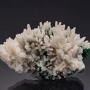 Calcite ps. after Mimetite with Malachite - image 1