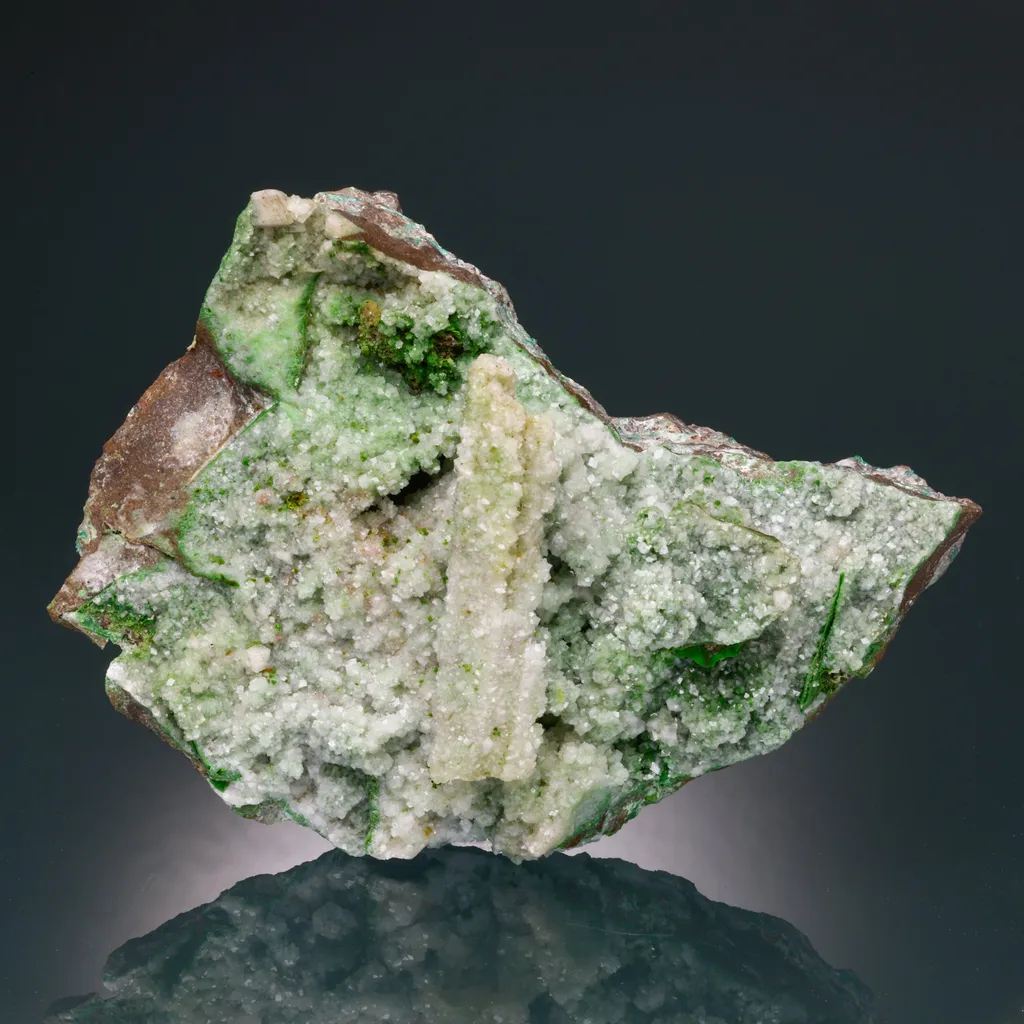 Calcite Ps. Mimetite