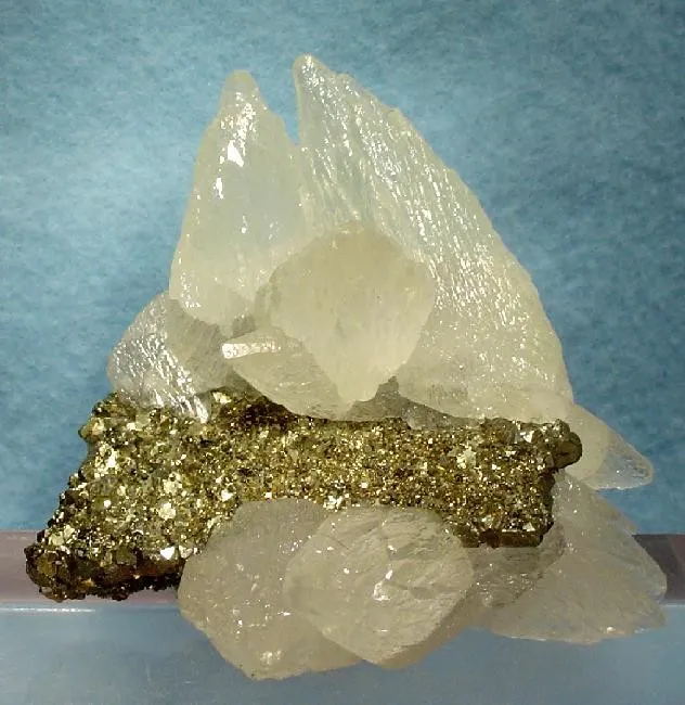 Calcite, Pyrite image